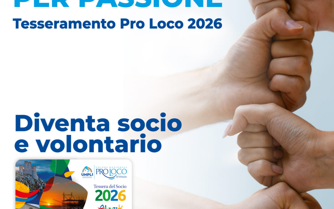 Settimana del socio Pro Loco 2026