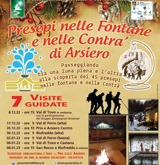 Presepi nelle fontane e nelle contrade di Arsiero