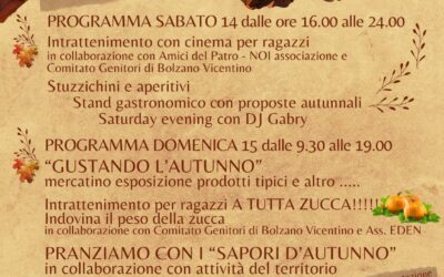 Sapori d’autunno a Bolzano Vicentino