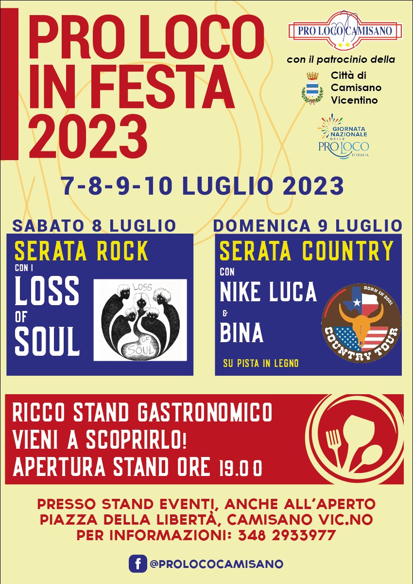 Pro Loco in Festa 2023