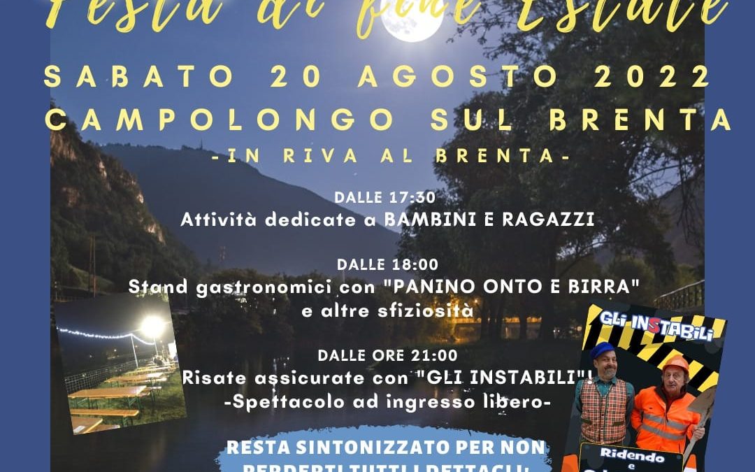 Festa di fine estate a Campolongo sul Brenta
