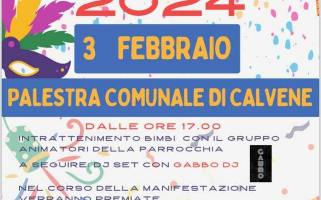 Carnevale 2024 a Calvene