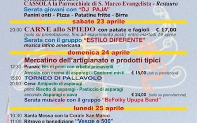 Festa del Patrono San Marco Evangelista a Cassola