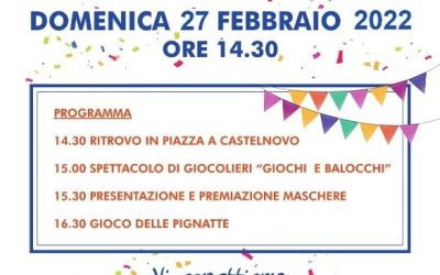 Carnevale insieme in piazza a Castelnovo