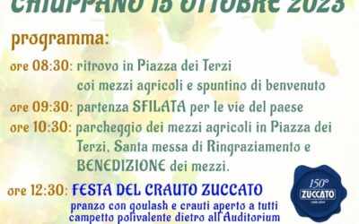 Festa del ringraziamento a Chiuppano