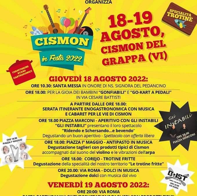 Cismon in festa 2022