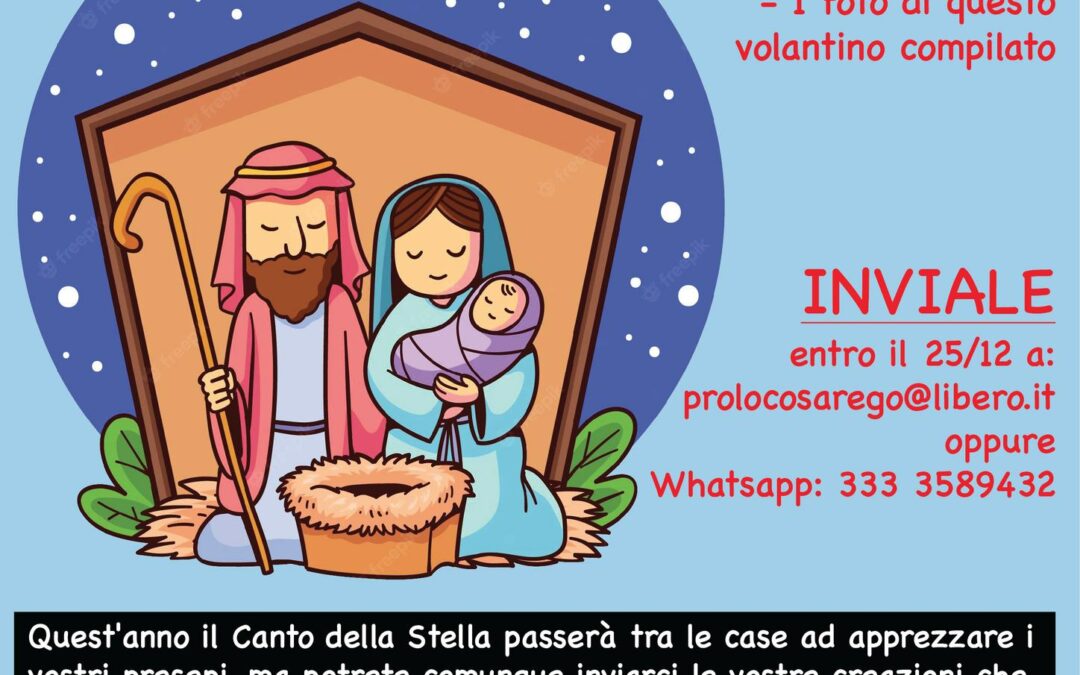 Concorso Presepi  2022 a Sarego