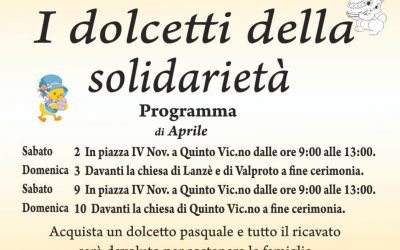 I dolcetti della solidarietà – Quinto Vicentino