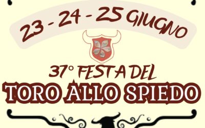 Festa del toro allo spiedo
