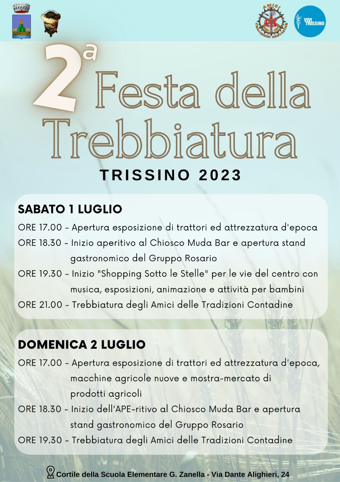 2^ Festa della Trebbiatura a Trissino