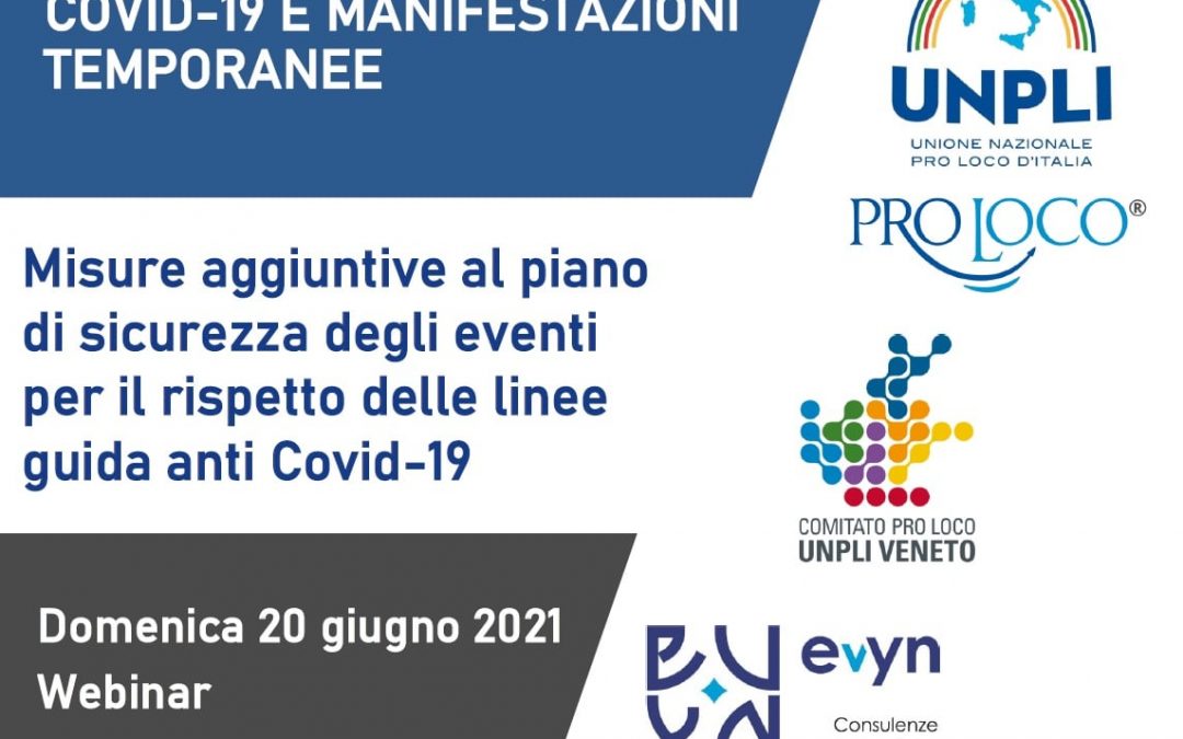 Covid-19 e manifestazioni temporanee