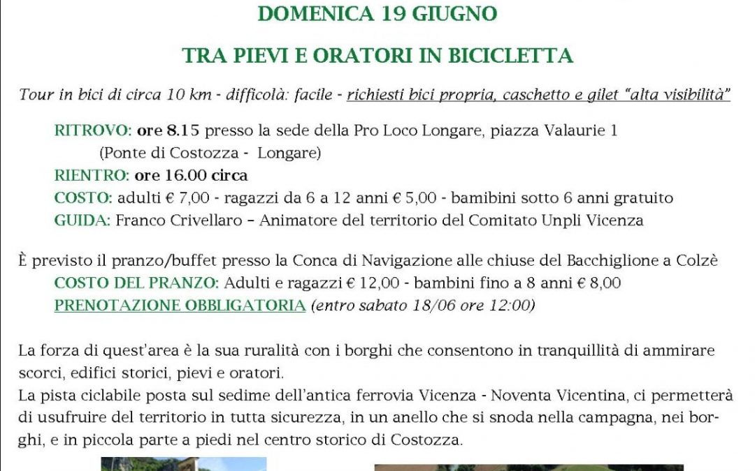 TRA PIEVE E ORATORI IN BICICLETTA