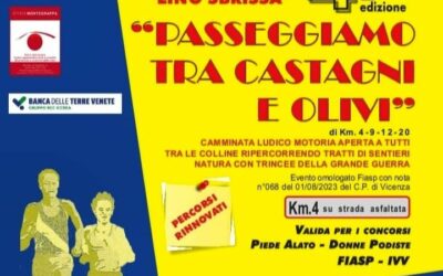 Passeggiamo tra castagni ed olivi