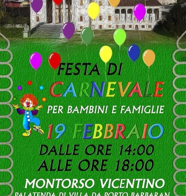 Festa di Carnevale a Montorso Vicentino