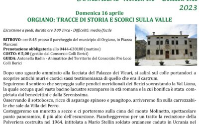Orgiano: tracce di storia e scorci sulla valle