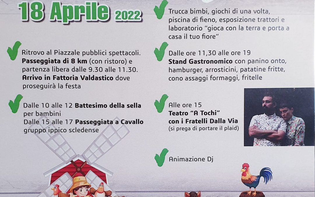 Festa di Pasquetta in Fattoria a Zanè