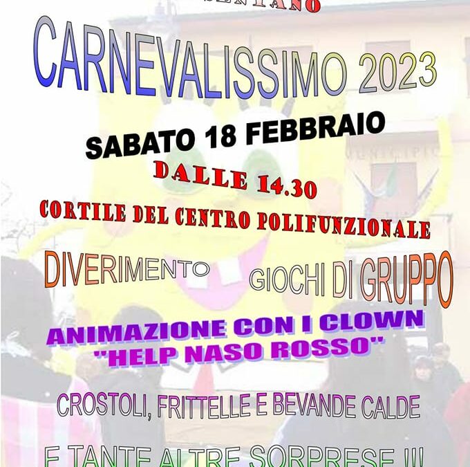 Carnevalissimo 2023 a Pianezze