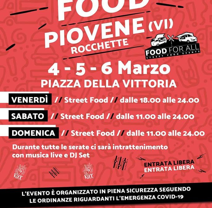 STREET FOOD a Piovene Rocchette