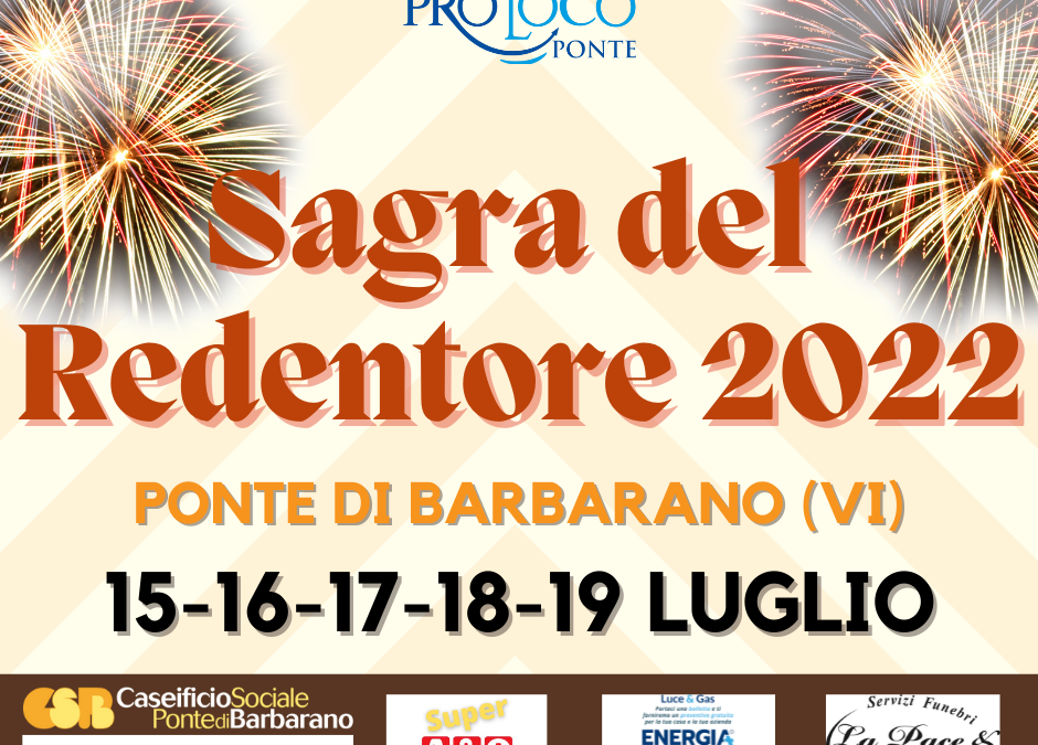 Sagra del Redentore a Ponte di Barbarano