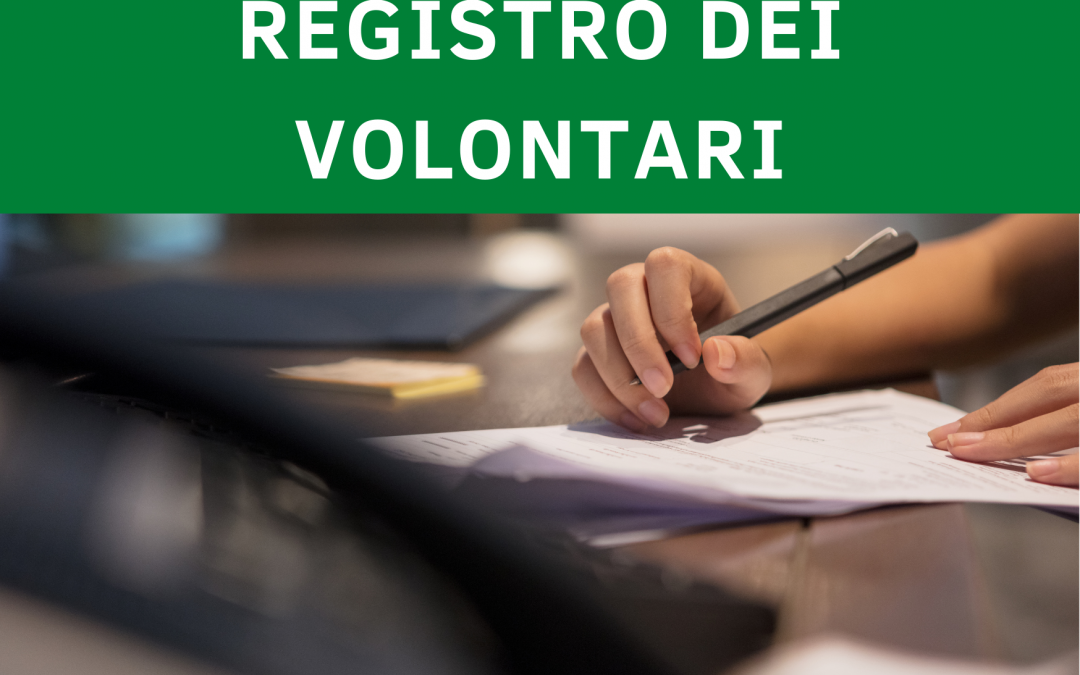 REGISTRO DEI VOLONTARI