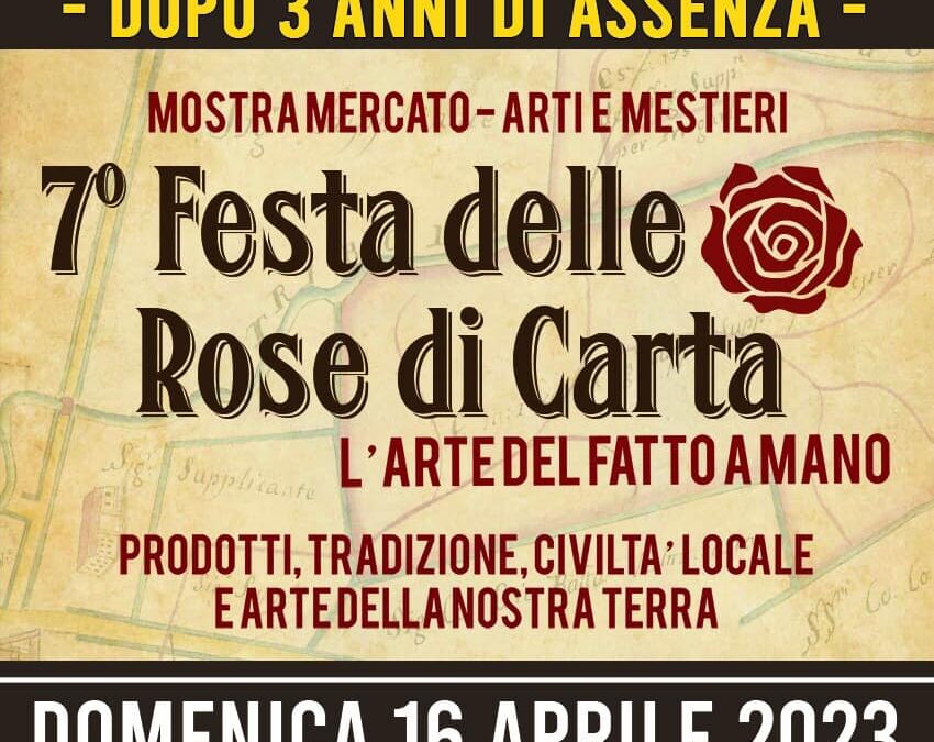 7^ Festa delle Rose di Carta a Monticello Conte Otto