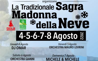 Sagra della Madonna della Neve a Campiglia dei Berici