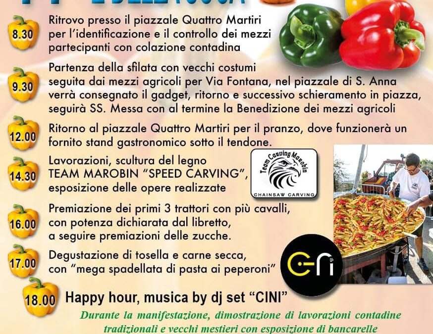 14^ FESTA DEL RINGRAZIAMENTO e DELLA SUCA a Salcedo