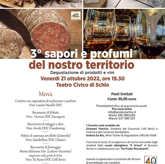 Sapori e profumi del nostro territorio a Schio