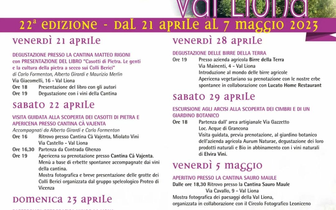 Mostra delle erbe spontanee in Val Liona