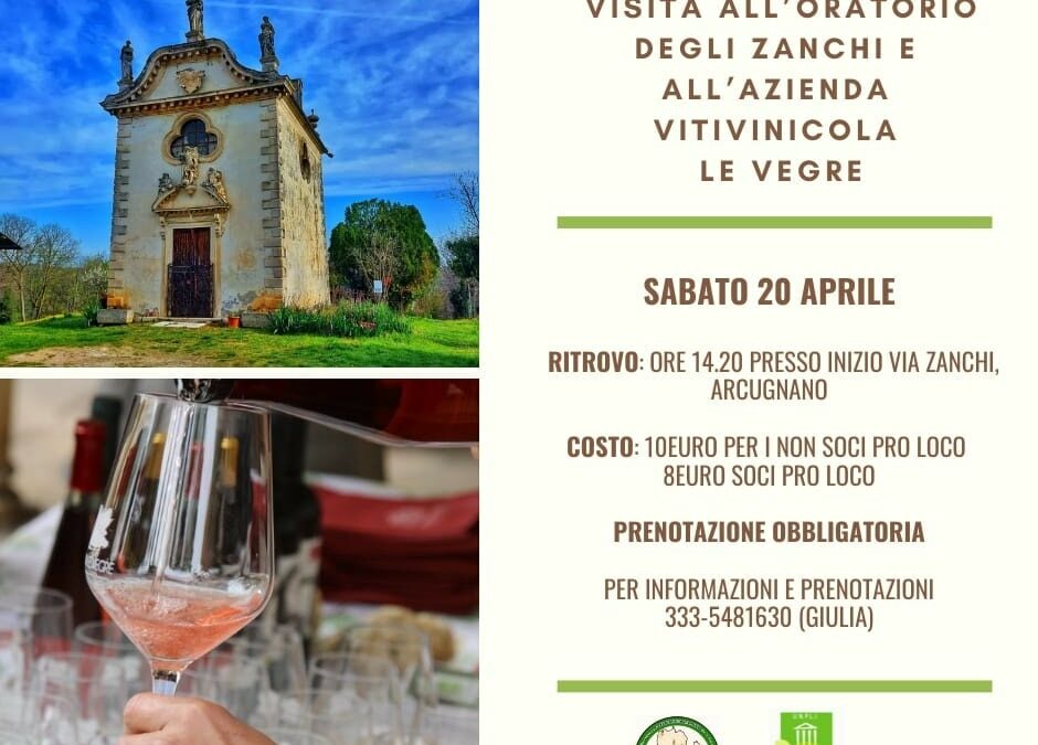 Visita all’Oratori degli Zanchi e all’Azienda Vitivinicola Le Vegre