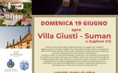 VISITE GUIDATE A VILLA GIUSTI-SUMAN a Zugliano