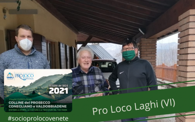 La #proloco Laghi ha consegnato le #tesseredelsocio  2021 a due concittadini d…