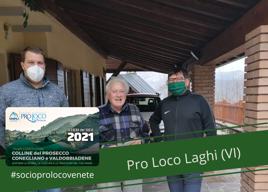 La #proloco Laghi ha consegnato le #tesseredelsocio  2021 a due concittadini d…