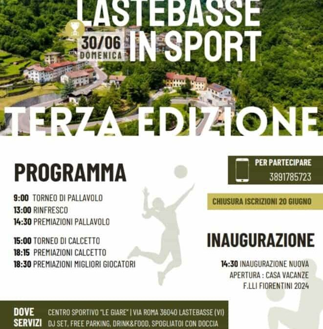 Lastebasse in Sport
