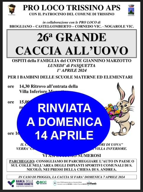 26° Grande Caccia all’Uovo